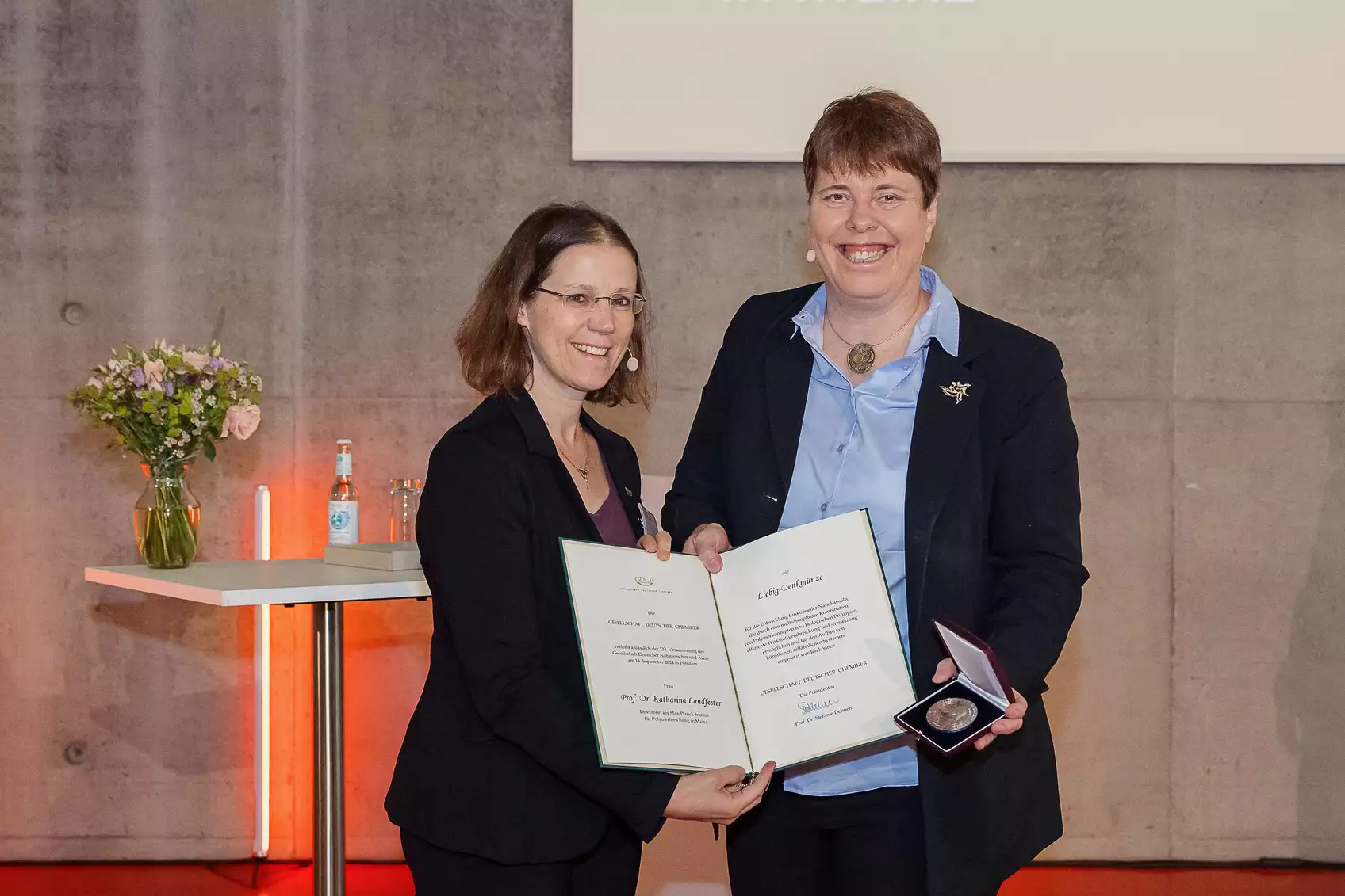 Katharina Landfester awarded the Liebig Medal